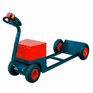 V Move edv 23 Xerowaste | V-Move EDV electric tug - for moving product and equipment front view | burden carrier