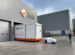 Xerowaste | V-move 4XL moviendo contenedor de envío