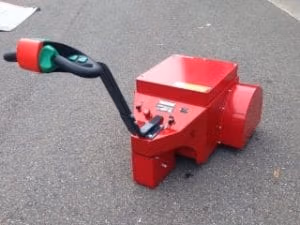 V-Move XL electric load mover or tugger with wheel guards | Xerowaste.ca