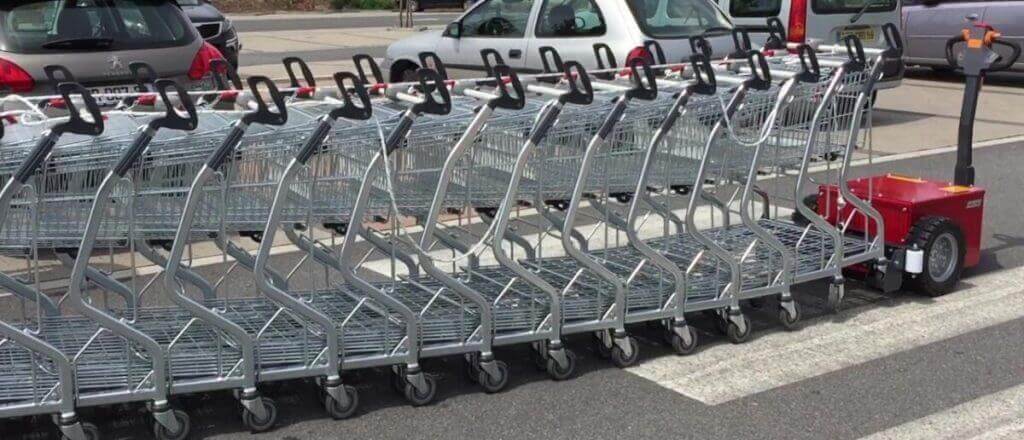 V-move grocery cart pusher or shopping cart retriever | Xerowaste.ca